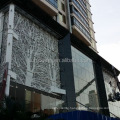 Architectural  aluminium decorative sheet  as wall partition panel